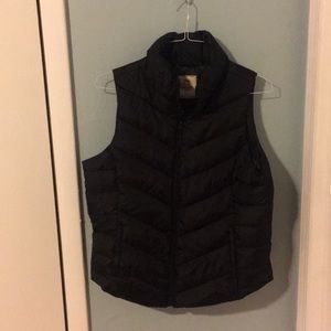 Puffer vest - black